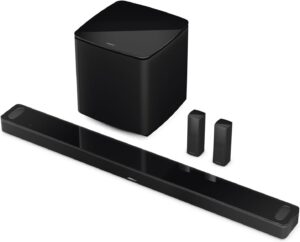 Bose Smart Ultra Soundbar With Dolby Atmos Plus Alexa and Google Voice Control, Surround Sound System for TV